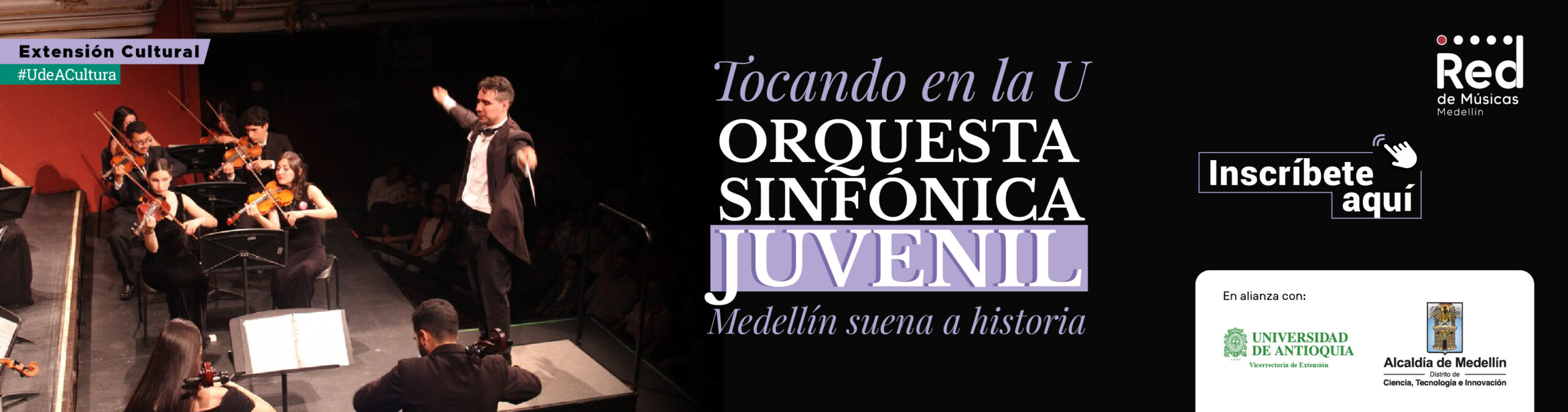 Banner tocando en la u junio