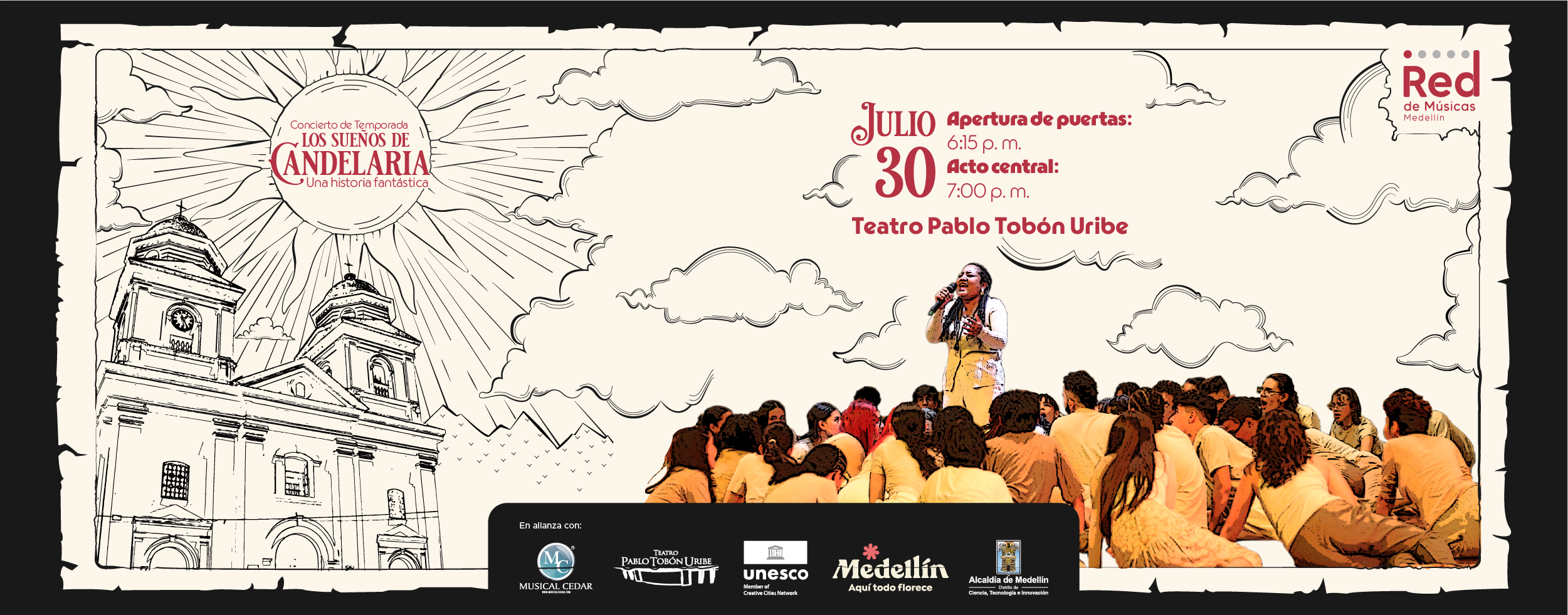 Banner Concierto de Temporada julio